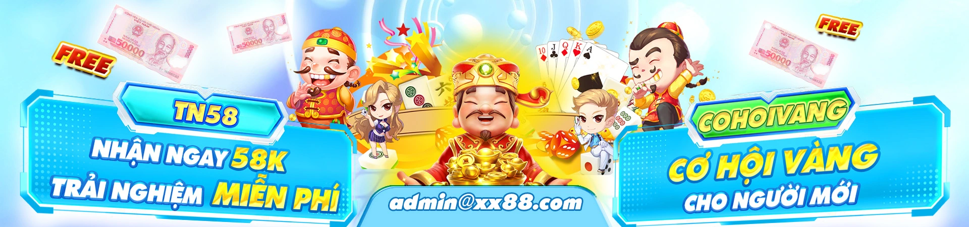 banner xx88 - đăng ký nhận 58k